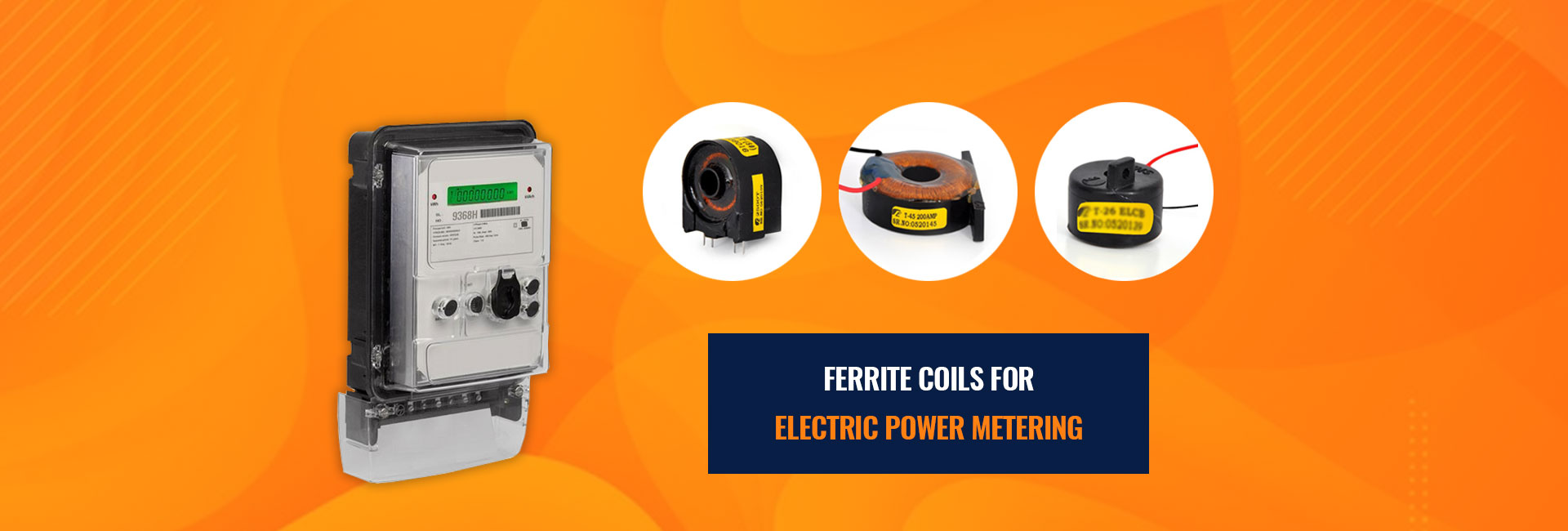 Ferrite Coils for Electric Power Metering